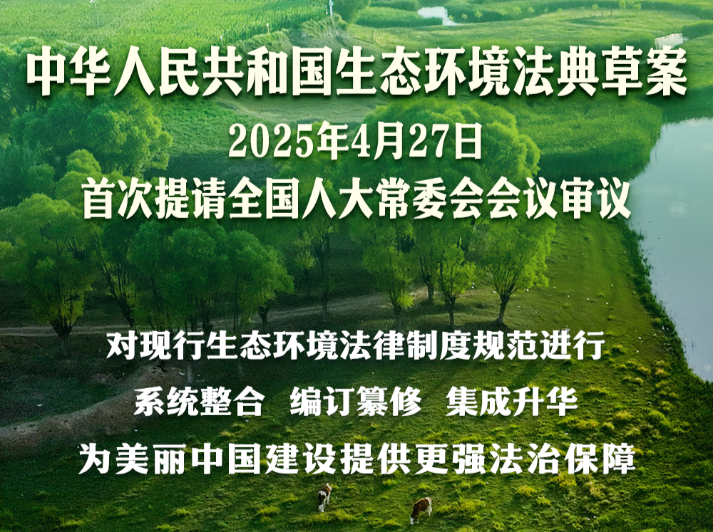 第二部以“法典”命名的法律！生态环境法典编纂迈出“关键步”