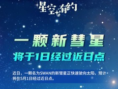 星空有约｜一颗新彗星预计在5月1日经过近日点 它能平安到达吗？