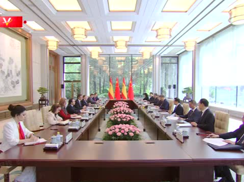 习近平：3年内第三次来访 体现了你对深化中西关系的高度重视和坚定意愿