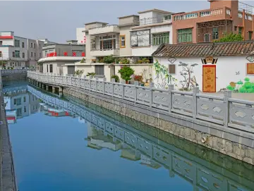 “臭水沟”变身生态景观水廊 汕头东湖社区“侨农文旅”融合打造“最美侨村”