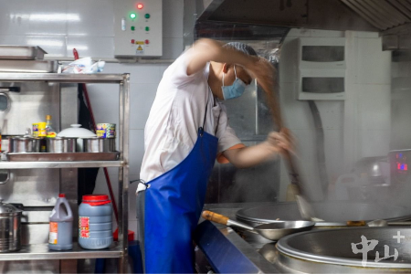 美味又健康，中山这个智慧食堂配餐有一套
