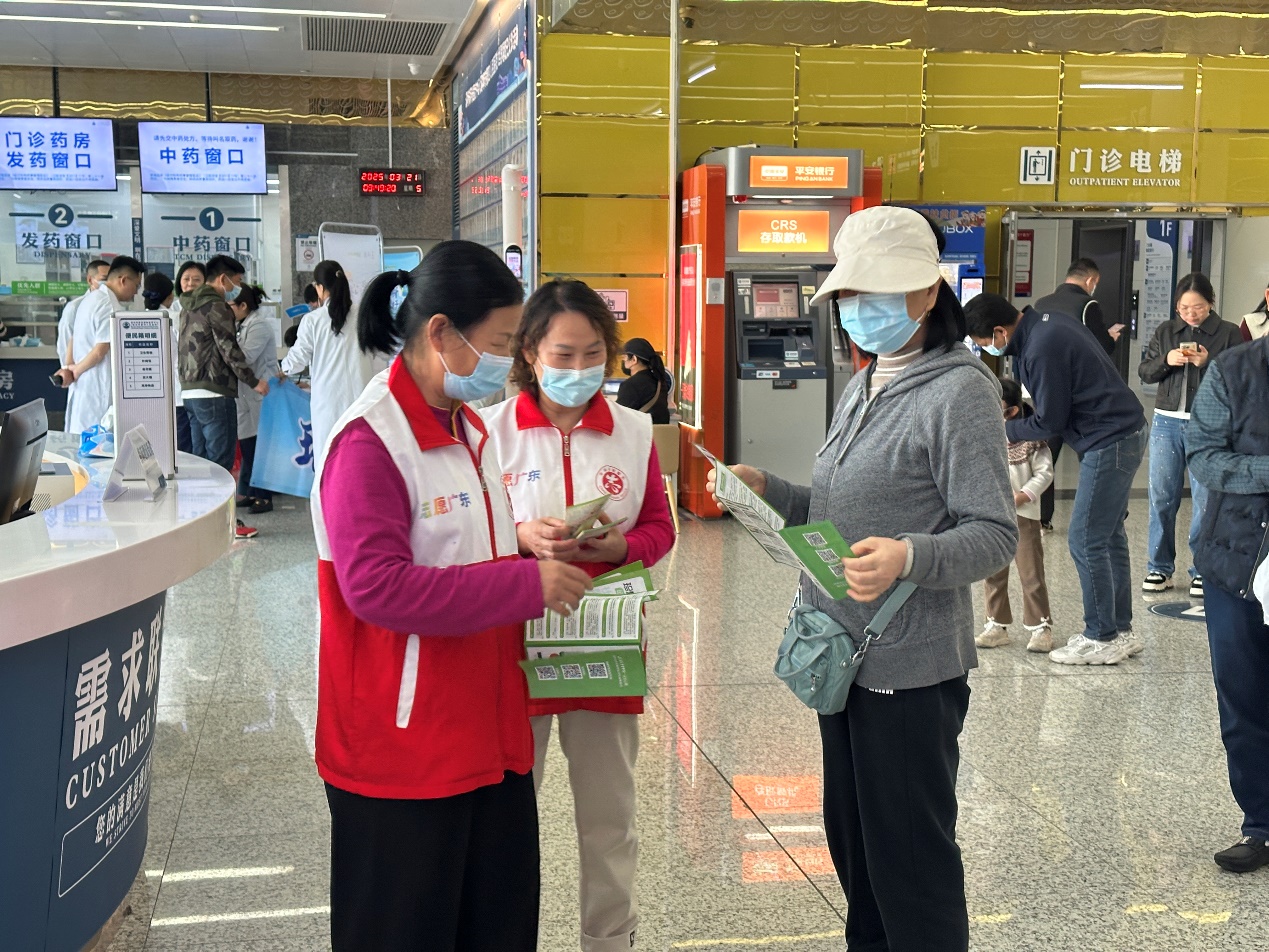 共筑无毒防线！石井街道禁毒宣传活动走进医院