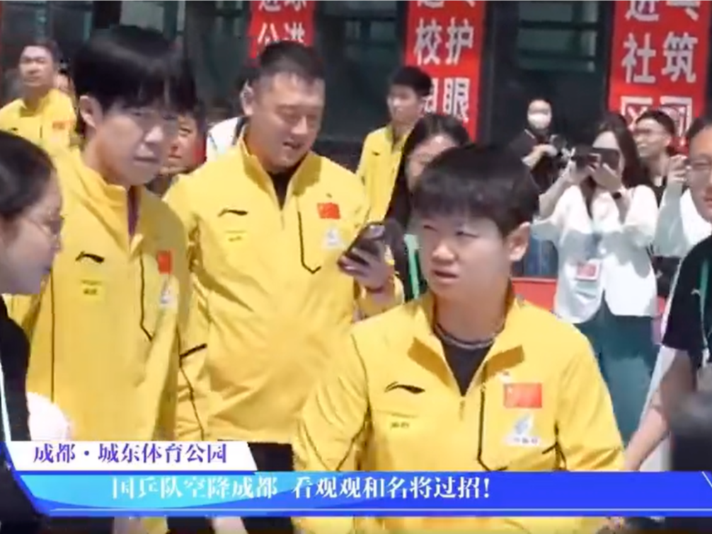 当选乒协主席后首次公开亮相，王励勤：国乒是一个集体