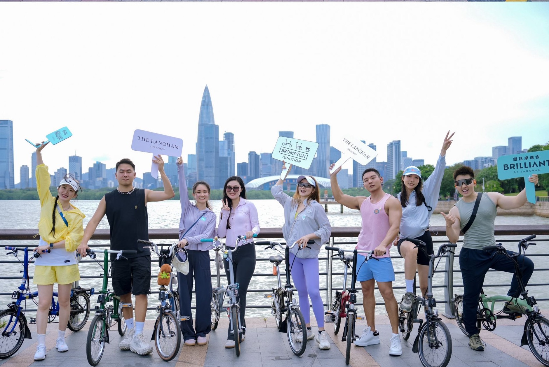纪念朗廷品牌160周年——深圳东海朗廷酒店联手英国自行车品牌Brompton推出卓逸会员骑行活动