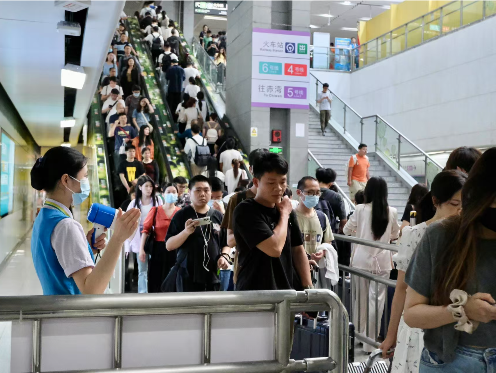 深圳地铁五一客流达4519.84万人次，创历年新高