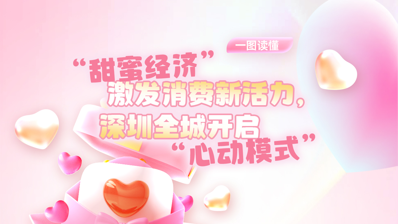 一图读懂 | “甜蜜经济”激发消费新活力，深圳全城开启“心动模式” 