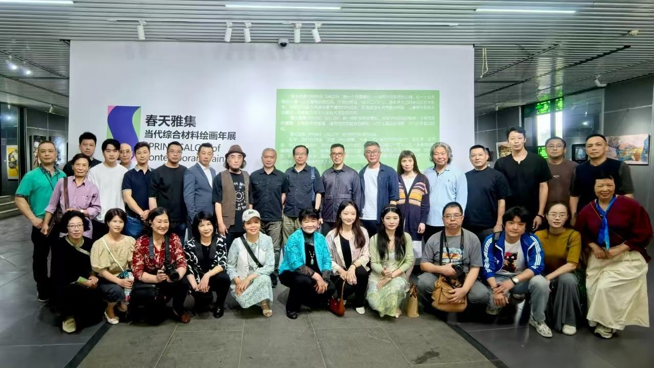 15幅作品入选！宝安艺术家凭综合材料绘画惊艳省级大展