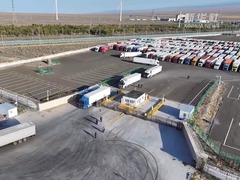 新疆阿拉山口口岸出入境车辆同比增长35.86%