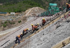 河北抚宁抽水蓄能电站项目建设忙（2）