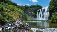 五一假期旅游消费市场活力十足 （3）#