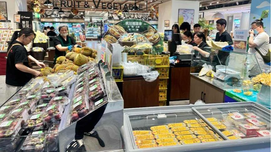 盒马：今年泰国榴莲进口量预计同比增长30%