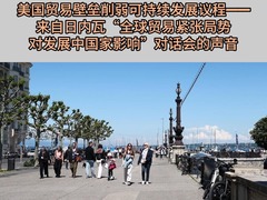 美国贸易壁垒削弱可持续发展议程——来自日内瓦“全球贸易紧张局势对发展中国家影响”对话会的声音