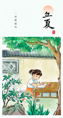 （图表·插画）图说节令·立夏丨一候蝼蝈鸣