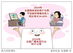 （图表·漫画）收入同比增长