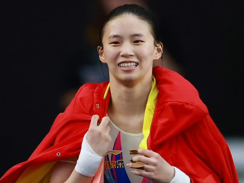 陈芋汐、全红婵包揽跳水世界杯总决赛女子十米台冠亚军