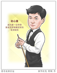 （图表·漫画）勇夺亚洲首冠 