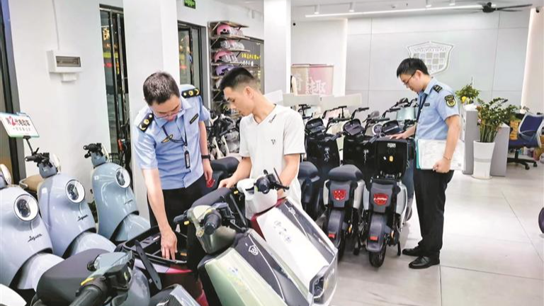 市场监管部门突击检查推进安全整治工作 严查电动自行车非法改装拼装行为