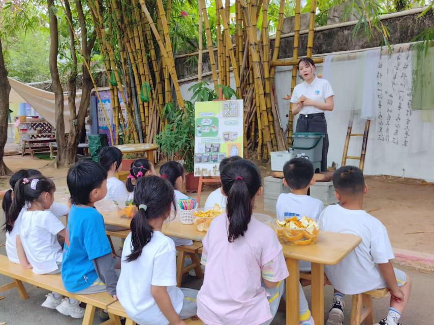 创意无限！坑梓街道竹林“魔法课堂”开启儿童环保新体验
