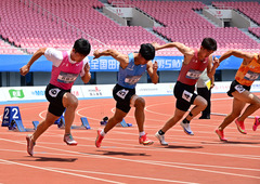 （体育）（1）田径——2025全国大奖赛（第五站）：苏炳添无缘男子100米半决赛