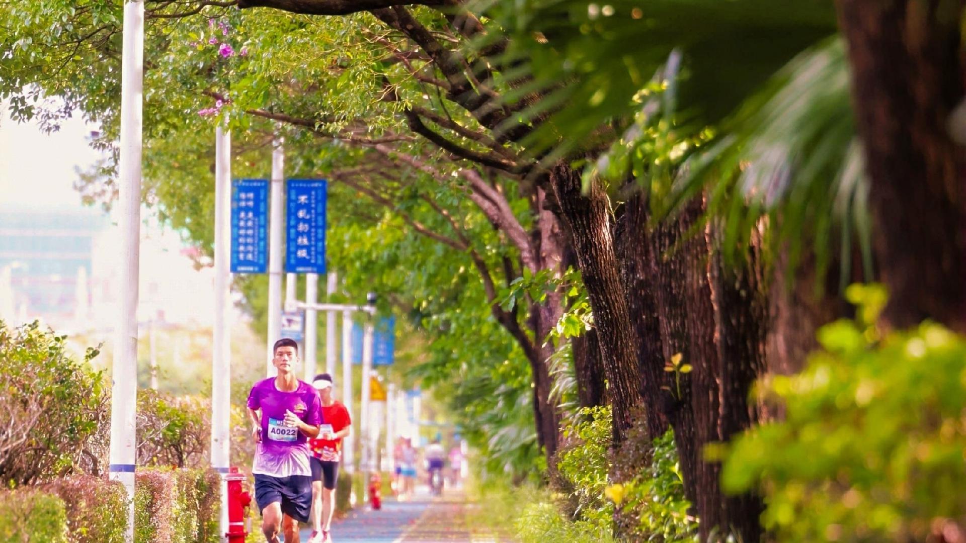 夏至“森”呼吸，两百跑者在深圳南澳国际慢城开启“疗愈慢跑”
