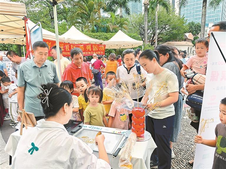 民强社区开展“科普进社区”便民服务
