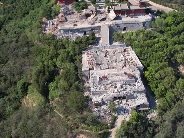 官方通报“太原一博物馆部分建筑坍塌”：塌陷建筑物不属于文物，未造成人员伤亡