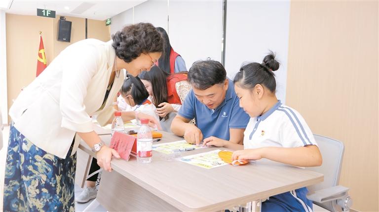 玉塘社区以“思政课一体化”助力美好家庭建设