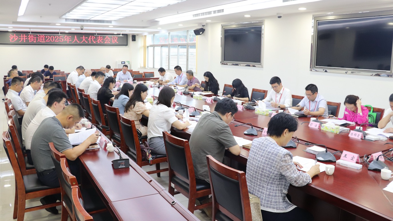 沙井街道召开2025年人大代表会议