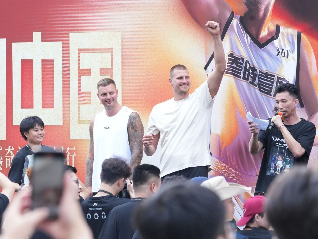 NBA巨星约基奇来深圳了！
