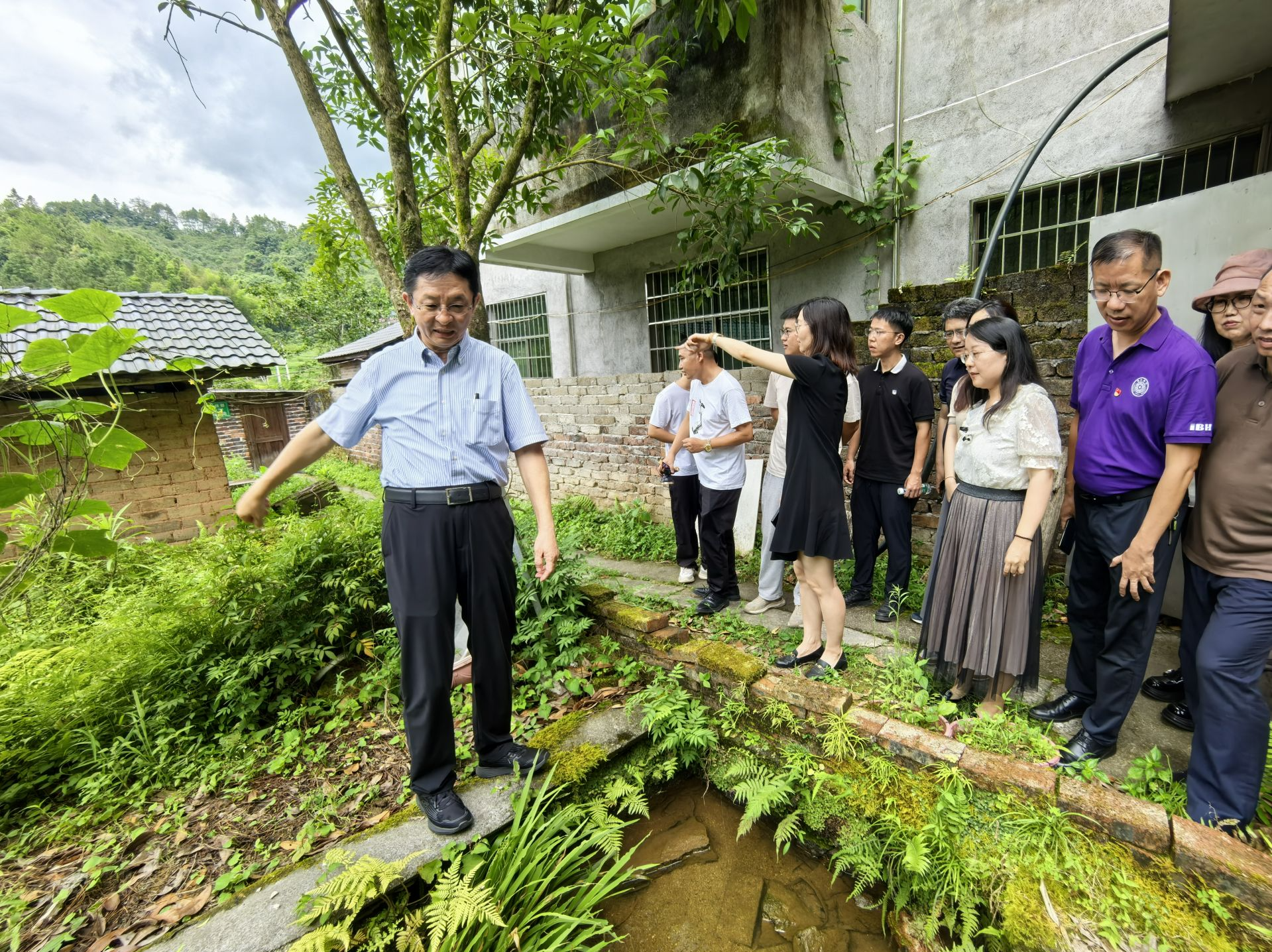 清华大学深圳国际研究生院团队为井冈山大鲵发展支招