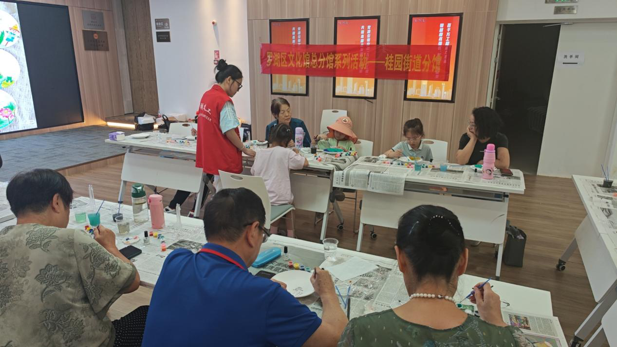 松园社区开展长者手工坊活动