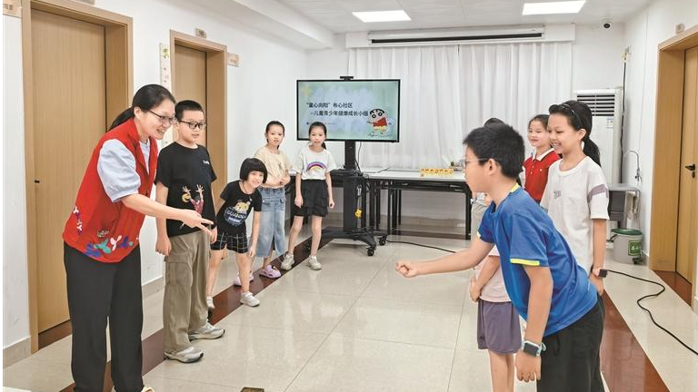 布心社区引导青少年对欺凌说“不”