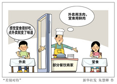 （图表·漫画）“差别对待” 