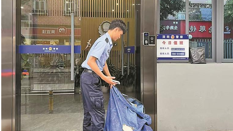 云谷社区志愿者接力寻找快递失主