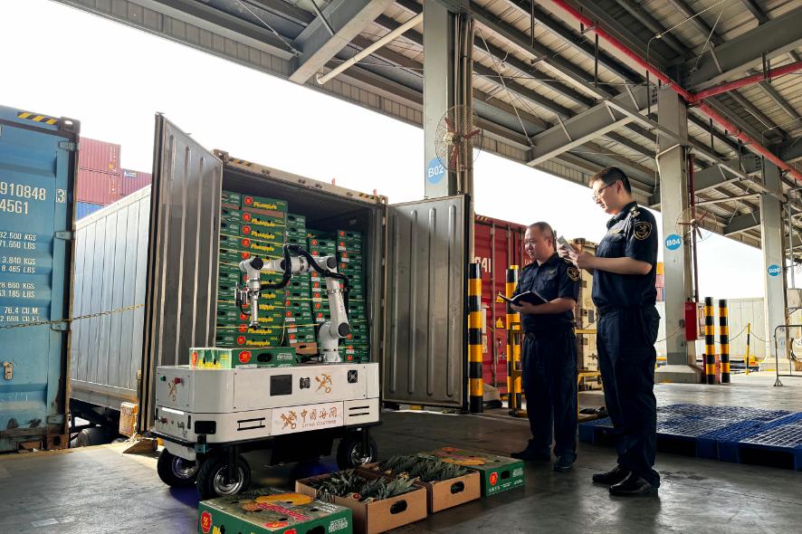 “AI数智关员”陆续上岗,推动海关智慧监管全面升级