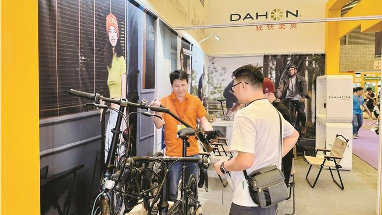 大行“快车道”技术成上海户外展焦点