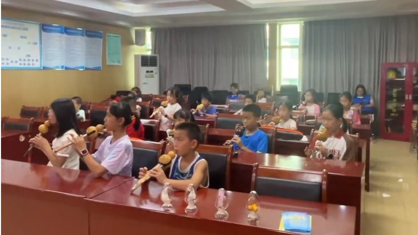 丝韵声声！新安上川社区青少年学习葫芦丝系列活动圆满结束