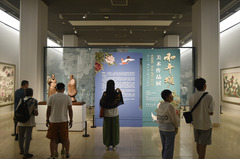 “和平颂”美术作品展在京开幕（5）