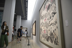 “和平颂”美术作品展在京开幕（4）