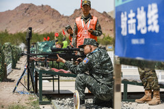“锋刃-2025”国际狙击手射击竞赛在新疆开幕 （14）