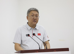 （体育）（8）第32届大运会中国代表团出征仪式在京举行