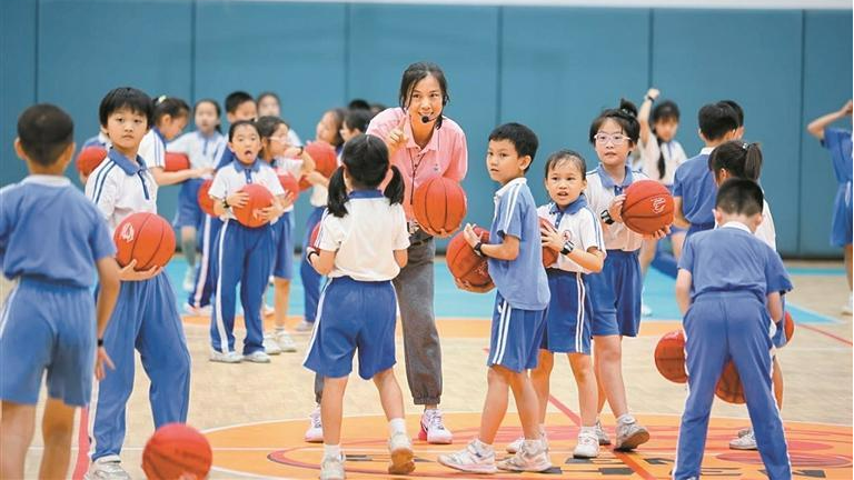 2025年“好课”博览系列活动(小学体育专场)在马田小学举行