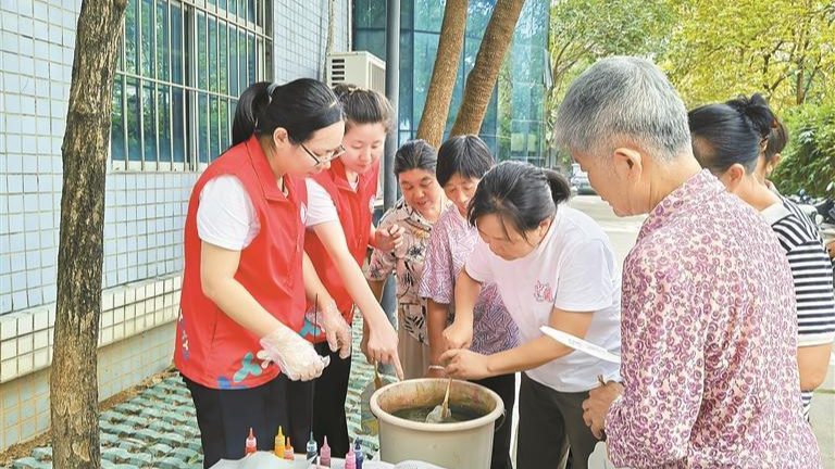 长圳社区营造尊老爱老助老氛围