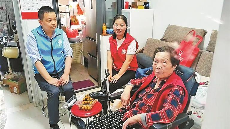 发现身边美好 | 新安大浪社区助高龄长者开启新生活