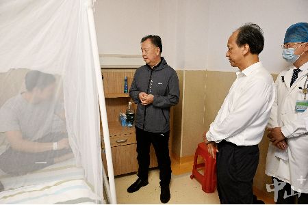 国家疾控局副局长孙阳到中山督导检查基孔肯雅热疫情防控工作