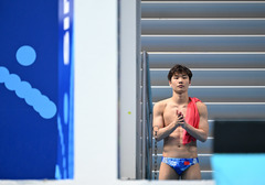 游泳世锦赛丨跳水——郑九源、严思宇分获男子一米板冠、季军（4）