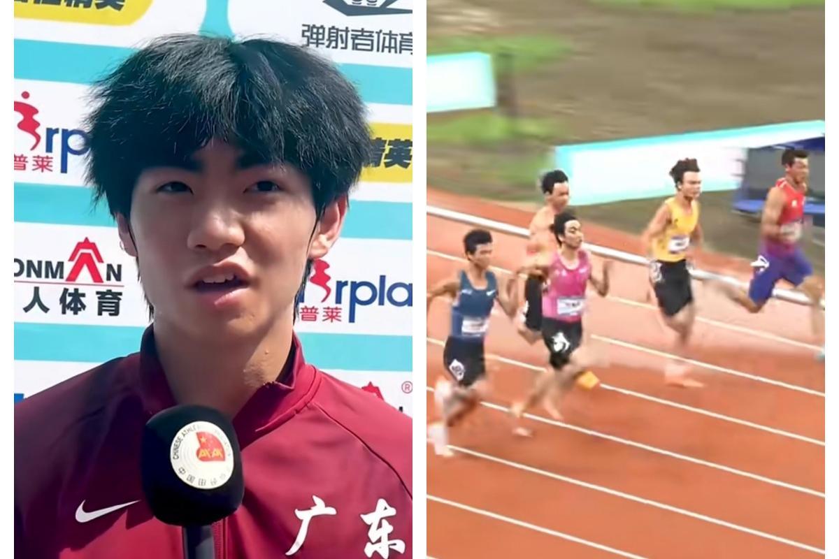 龙华教科院附小毕业生叶涛涛全国少年田径锦标赛勇夺双冠