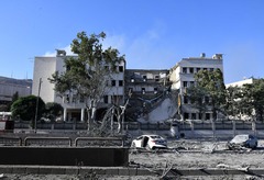 以色列空袭叙“总统府”附近等地致1死18伤（5）