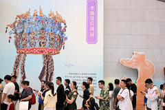 镜观中国·新华社国内新闻照片一周精选丨国博凤冠冰箱贴上市一周年