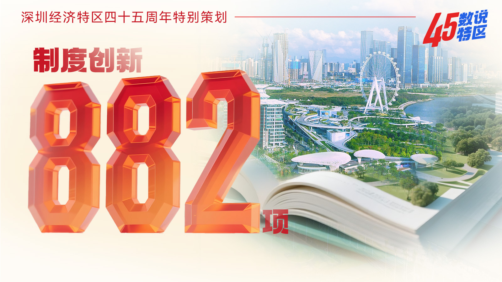 制度创新882项｜45数说特区⑭